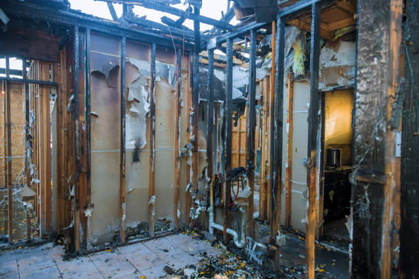 Professional Smoke Damage Restoration technician working in Waverly, VA